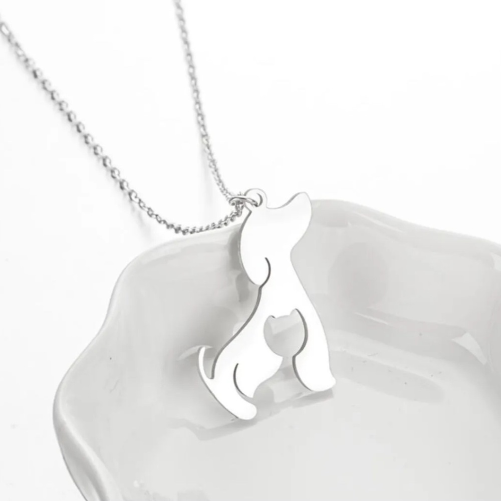 Dog Pet Stainless Steel Necklace